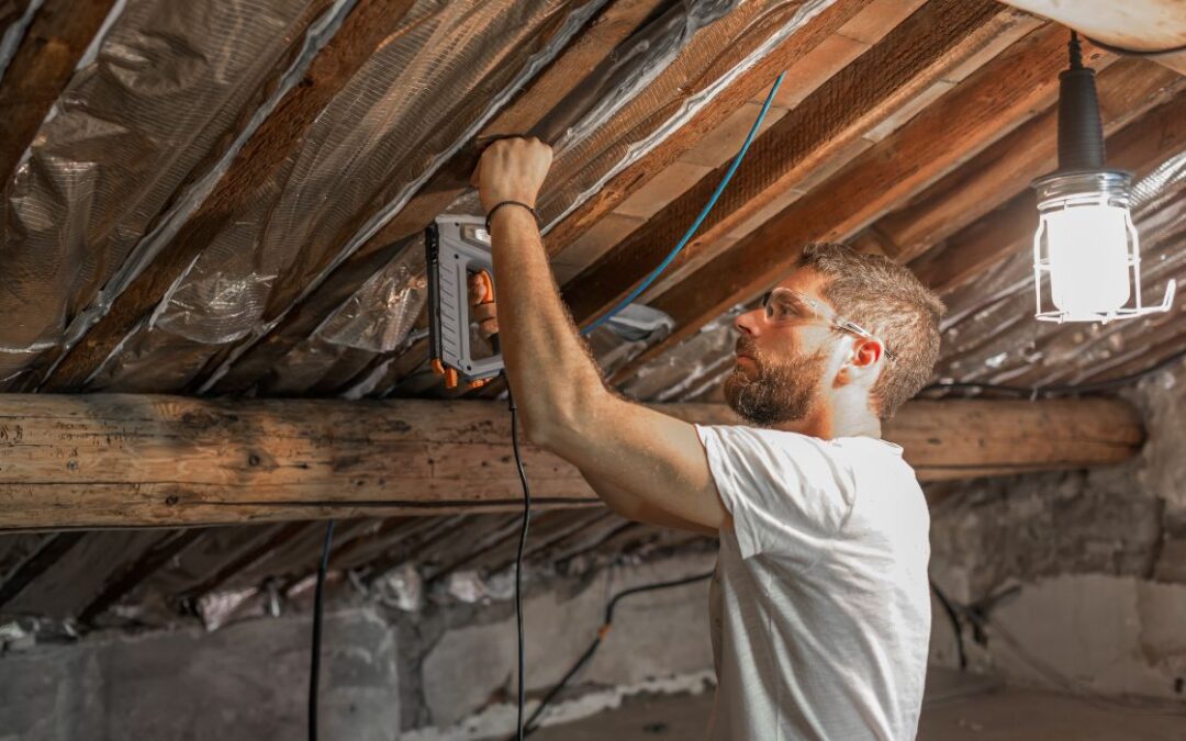 How treat woodworm & preserve timber at home.